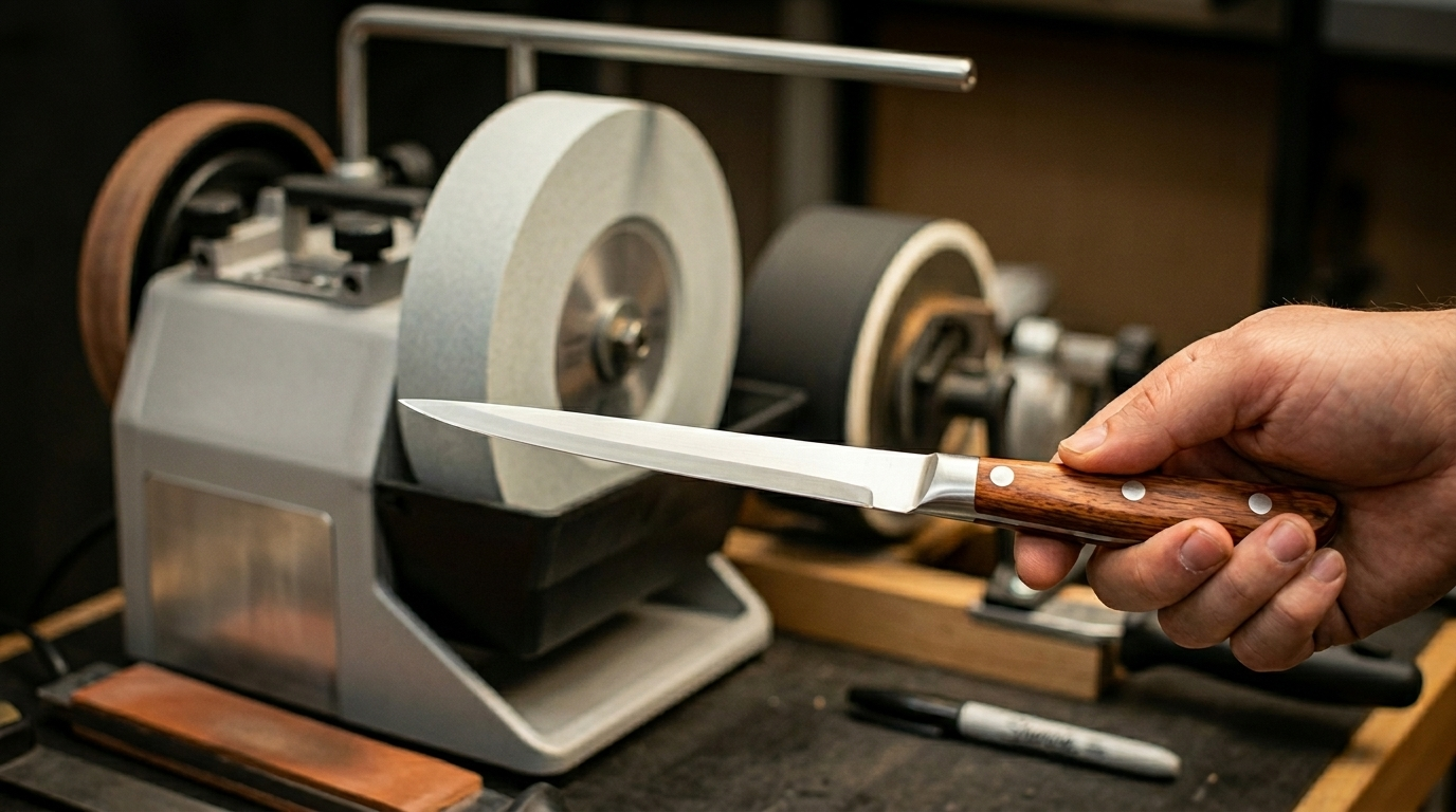 Profesjonalne ostrzenie noży